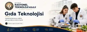 Eryaman Rasyonel Teknoloji Koleji Gıda Teknolojisi ek puan fırsatı