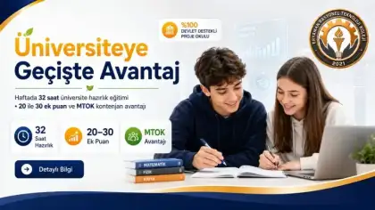 Üniversiteye geçişte avantaj